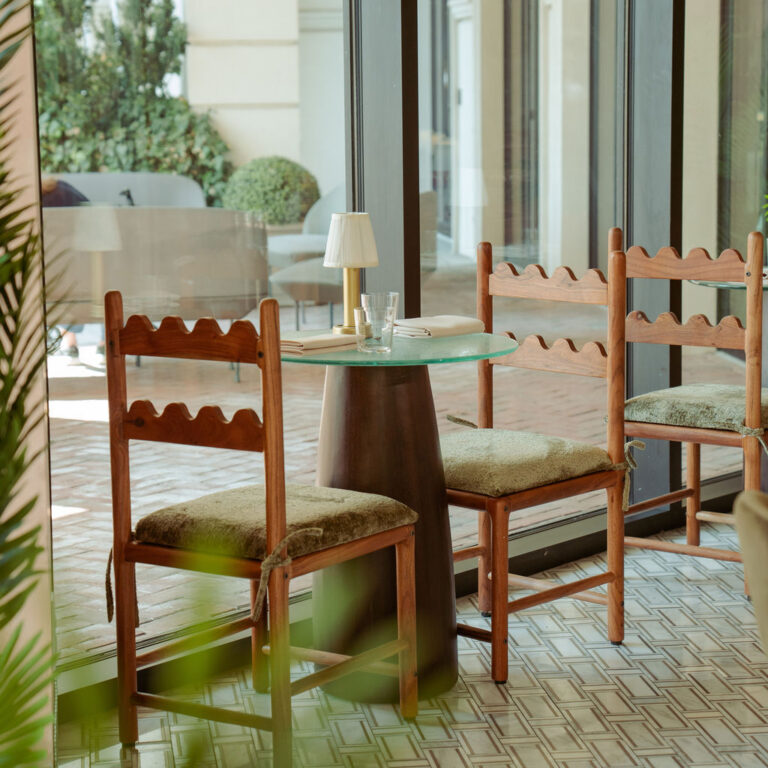 The Comet Club Patio - View 2, Opens Model Box